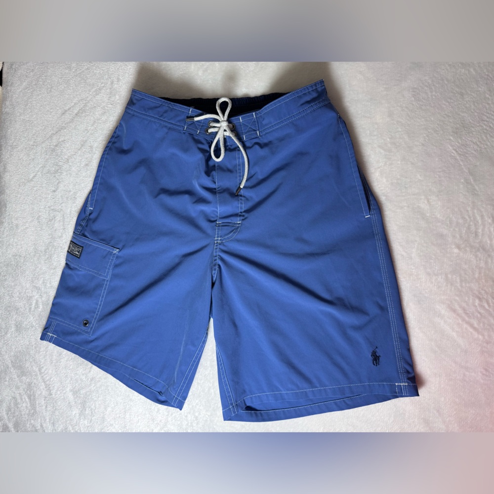 Polo Ralph Lauren Royal Blue Swim/Board Shorts Size Medium‎